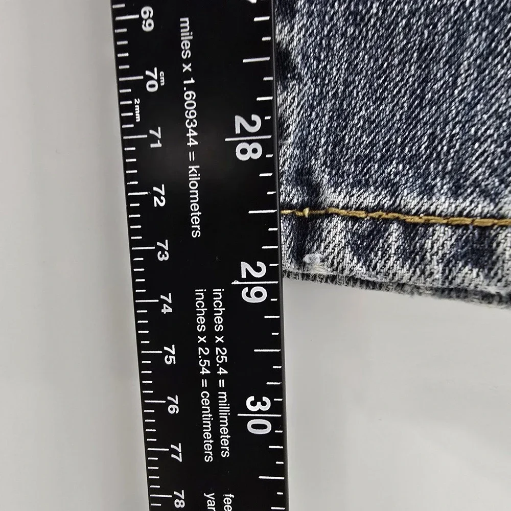 Levis 511 Skinny Jeans Mens 32x29 Blue Medium Wash Cotton Denim Pants